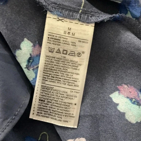 Gap Floral Ruffle Wrap Midi Skirt - Picture 8 of 10